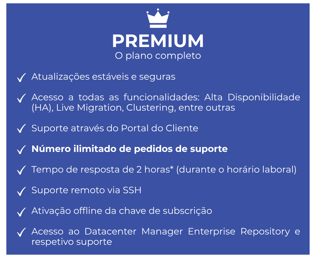 1.1 Subscricao PREMIUM PROXMOX Azul 1